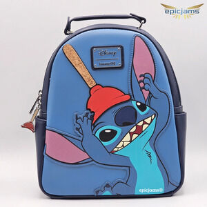Loungefly Disney Lilo & Stitch Plunger Stitch Mini Backpack